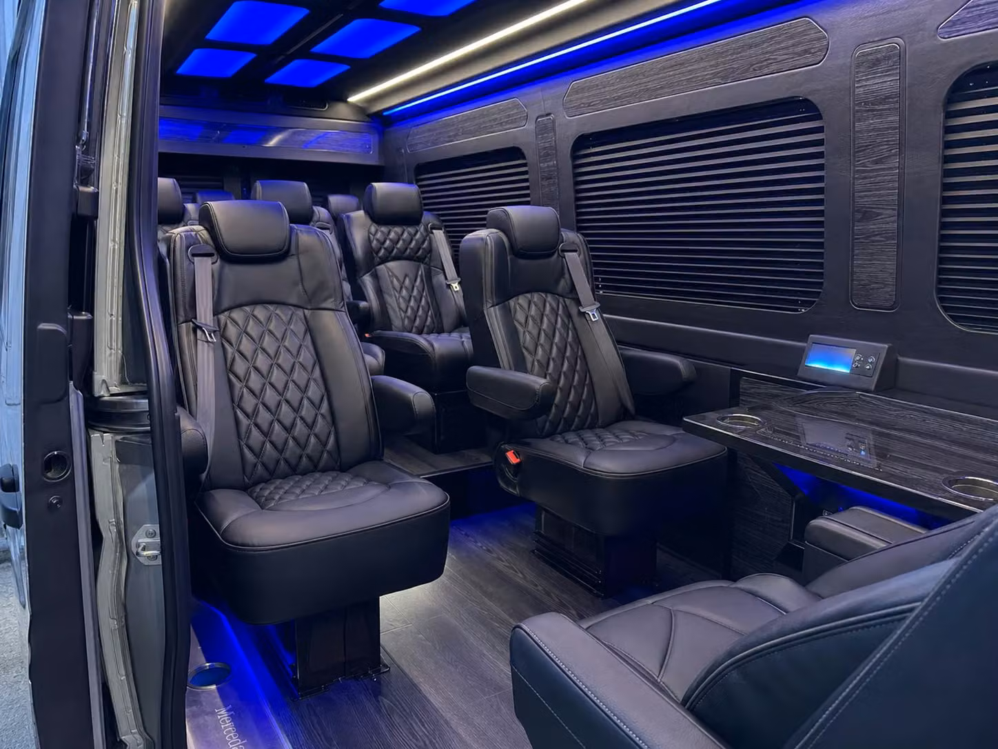 sprinter van transportation for groups and events across columbus