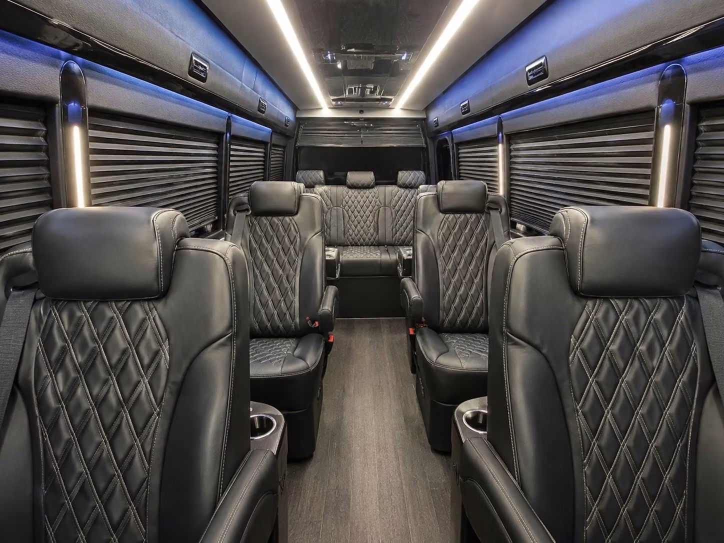 sprinter van with driver interior